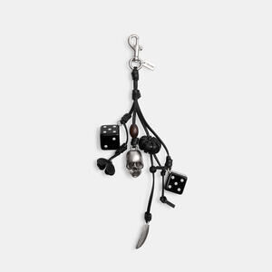 Coach Cluster Dice Bag Charm